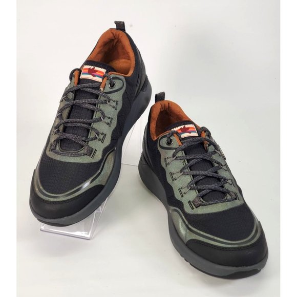 NWOB Cobb Hill Women’s Black Nylon Skylar Waterproof Tie Sneaker Size 9 1111 - Picture 1 of 14